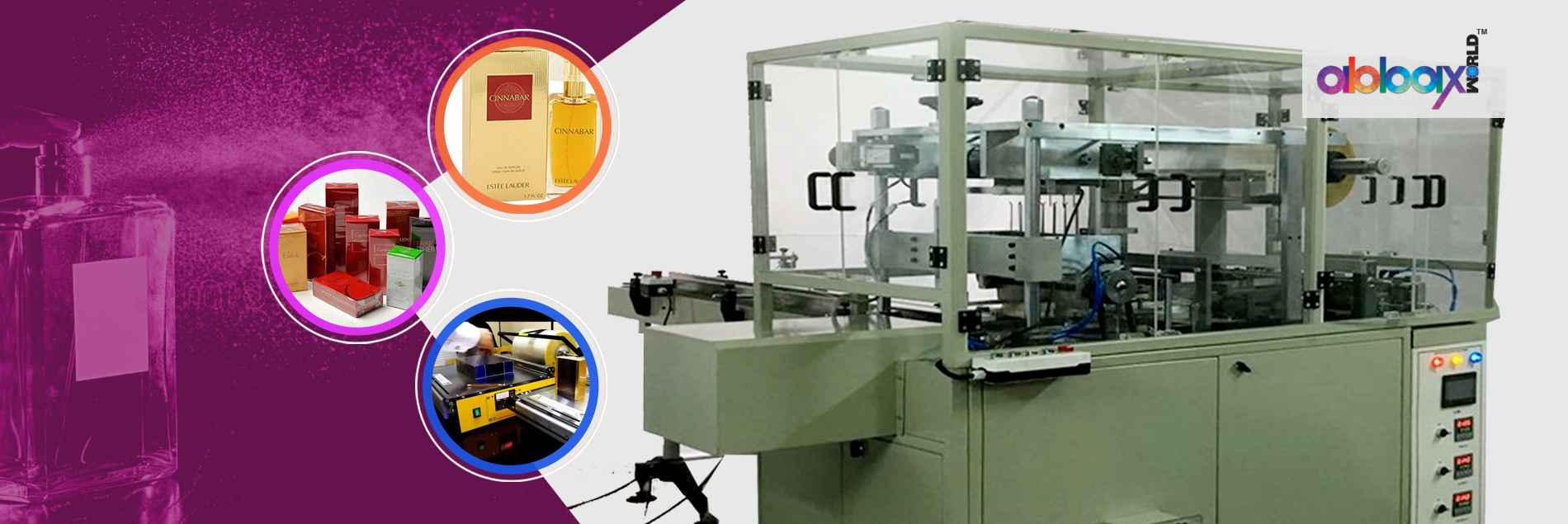 Cellophane Overwrapping Machine for Perfume Boxes